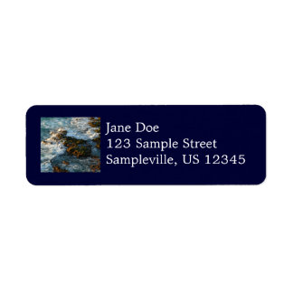 Where the Ocean Meets the Rocks Label