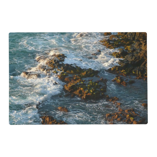 Where the Ocean Meets the Rocks Placemat (Front)