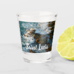 Where the Ocean Meets the Rocks Shot Glass