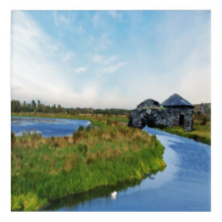 Where the River Ends Acrylic Print