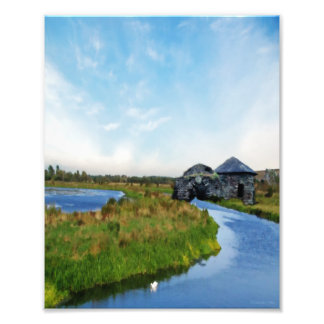 Where the River Ends Photo Print