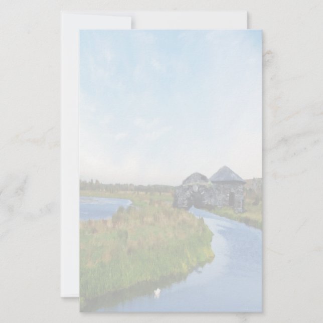 Where the River Ends Stationery Paper (Front)