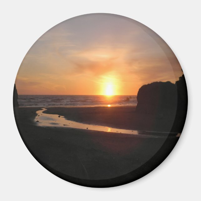 Where the river meets the sea... magnet (Front)