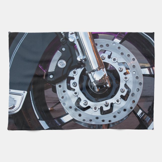 Where the Rubber Meets the Road Kitchen Towel (Horizontal)