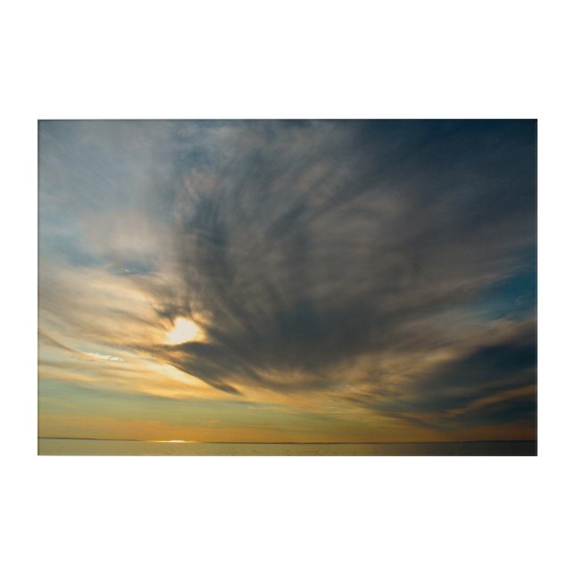 Where the Sky Falls Quiet Acrylic Print (Front)