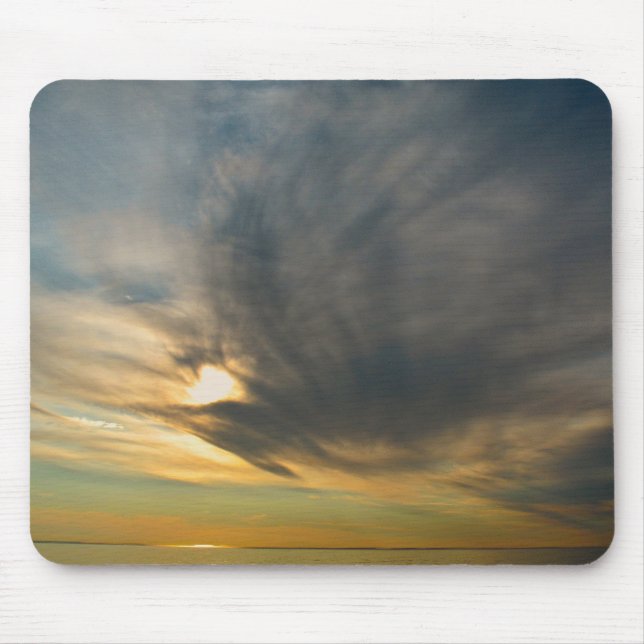 Where the Sky Falls Quiet Mouse Pad (Front)
