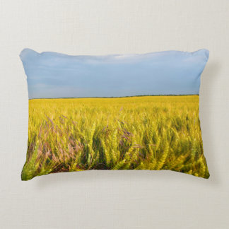 Where the Wheat Dances with the Wind - Wild Nature Accent Pillow