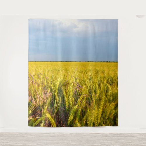 Where the Wheat Dances with the Wind - Wild Nature Tapestry