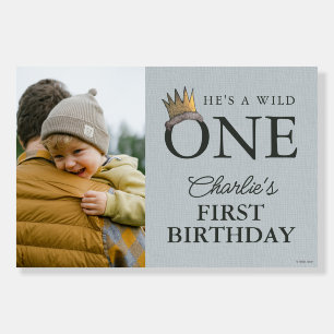 Where the Wild Things Are 1st Birthday Foam Board