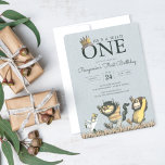 Where the Wild Things Are 1st Birthday Invitation<br><div class="desc">Invite all your family and friends to your child's 1st Birthday with these Where the Wild Things invitations. Personalize by adding all your party details!</div>