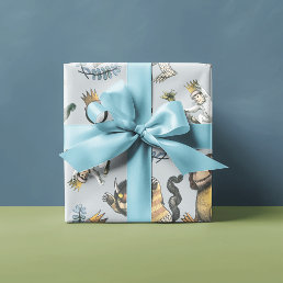 Where the Wild Things Are 1st Birthday Wrapping Paper