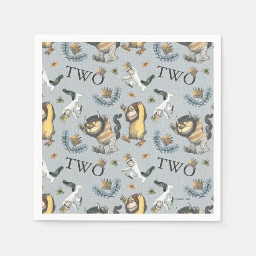 Where the Wild Things Are 2nd Birthday Napkins