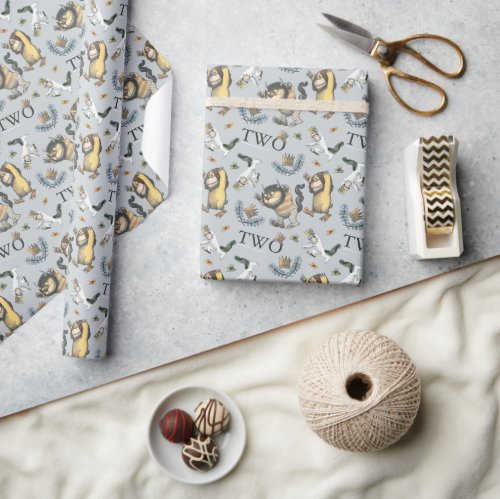 Where the Wild Things Are 2nd Birthday Wrapping Paper