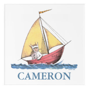 Where the Wild Things Are   Add Your Name Acrylic Print