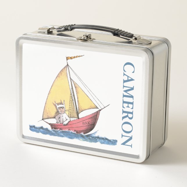 Where the Wild Things Are | Add Your Name Metal Lunch Box (Front)