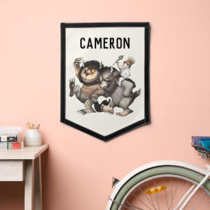Where the Wild Things Are Add Your Name Pennant