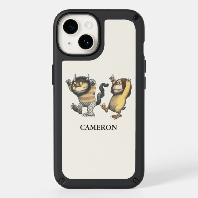 Where the Wild Things Are | Add Your Name Speck iPhone Case (Front)