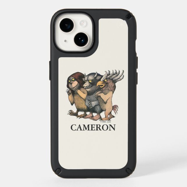 Where the Wild Things Are | Add Your Name Speck iPhone Case (Front)