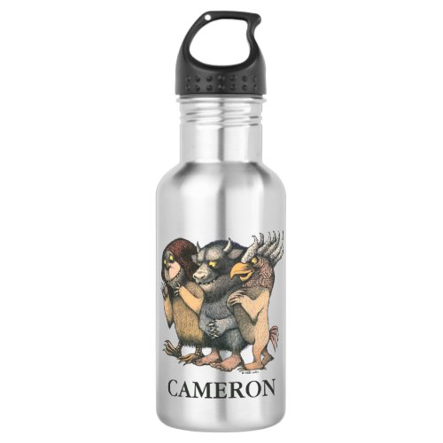 Where the Wild Things Are  Add Your Name Stainless Steel Water Bottle