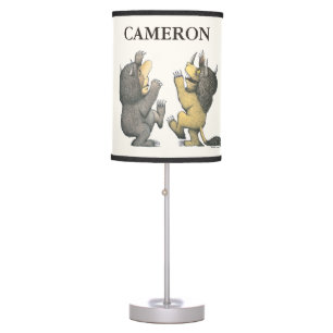 Where the Wild Things Are Add Your Name Table Lamp