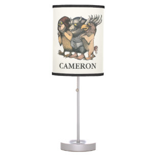Where the Wild Things Are Add Your Name Table Lamp