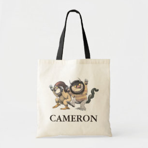 Where the Wild Things Are Add Your Name Tote Bag