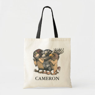 Where the Wild Things Are Add Your Name Tote Bag