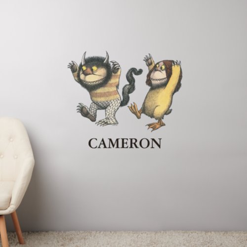 Where the Wild Things Are  Add Your Name Wall Decal