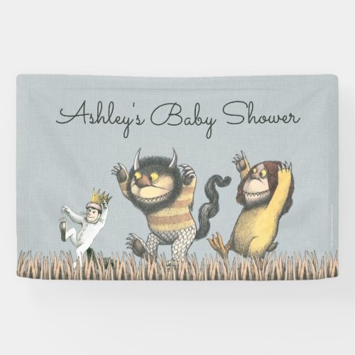 Where the Wild Things Are Baby Shower Banner