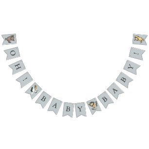 Where the Wild Things Are Baby Shower Bunting Flags