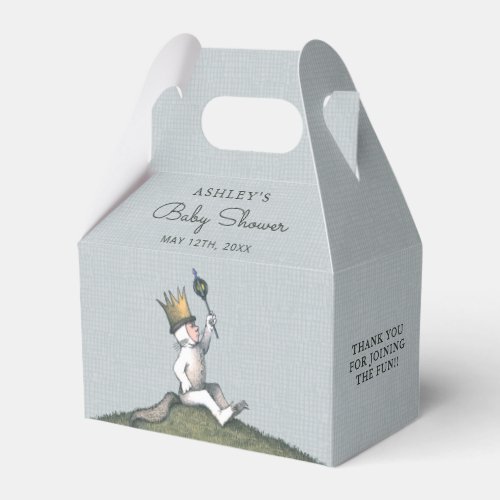 Where the Wild Things Are Baby Shower Favor Boxes