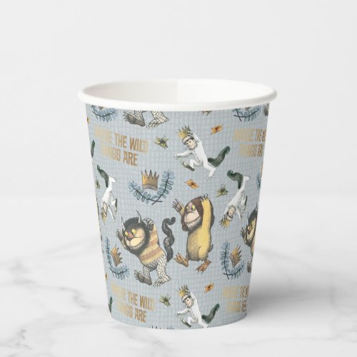 Where the Wild Things Are Baby Shower Paper Cups