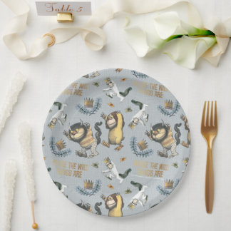 Where the Wild Things Are Baby Shower Paper Plates