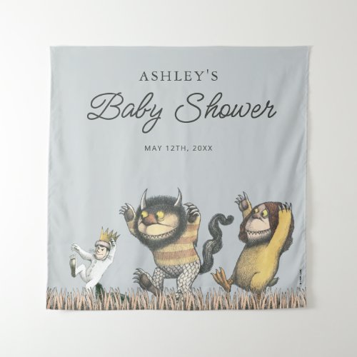 Where the Wild Things Are  Baby Shower Tapestry