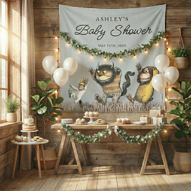 Where the Wild Things Are | Baby Shower Tapestry (Creator Uploaded)