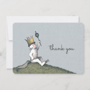 Where the Wild Things Are Baby Shower Thank You Card