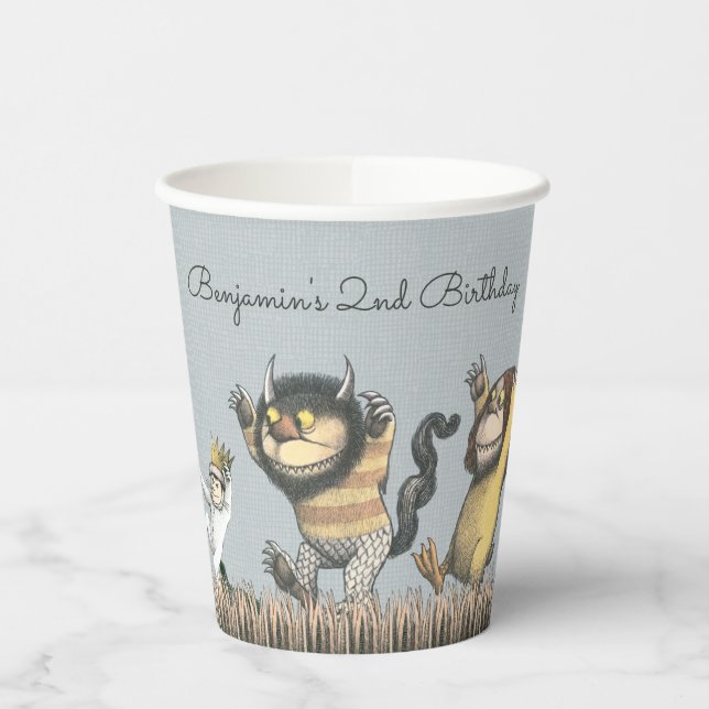 Where the Wild Things Are Birthday Paper Cups (Left)