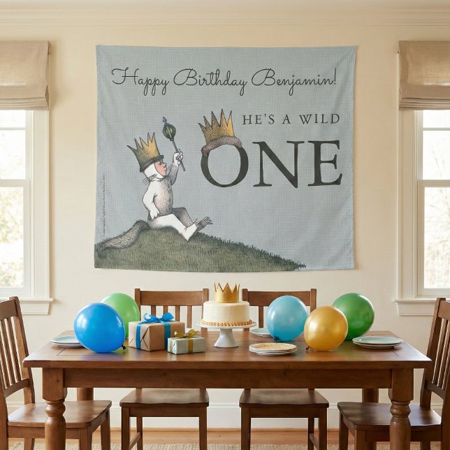 Where the Wild Things Are Birthday Tapestry (Creator Uploaded)