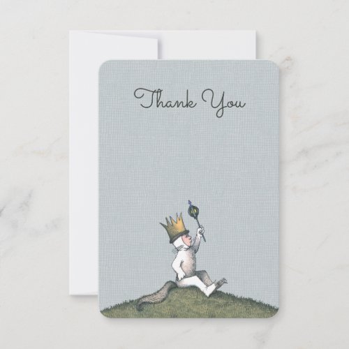 Where the Wild Things Are Birthday Thank You Invitation