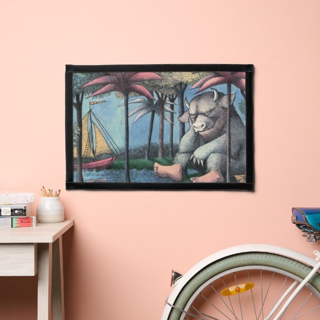 Where The Wild Things Are | Book Cover Pennant (Insitu 2)