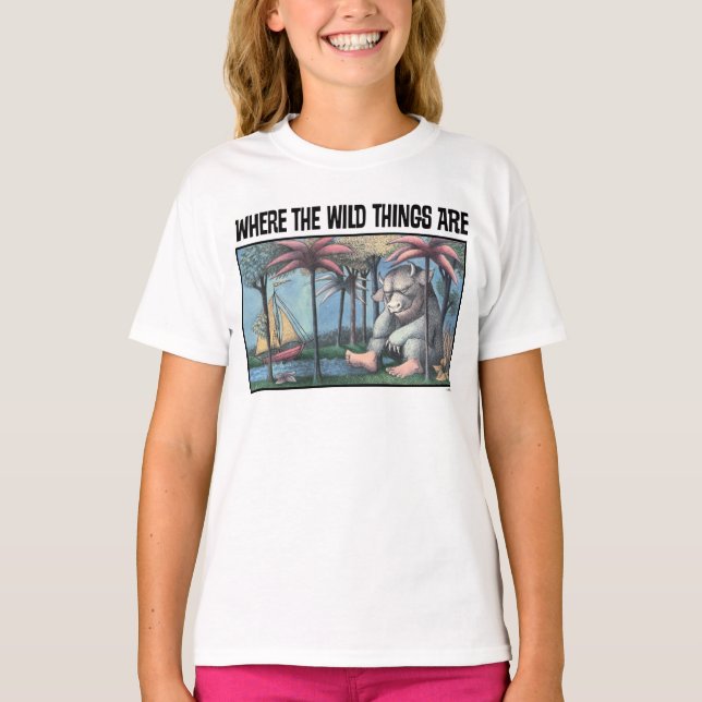 Where The Wild Things Are | Book Cover T-Shirt (Front)