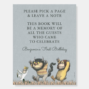 Where the Wild Things Are   Book Sign