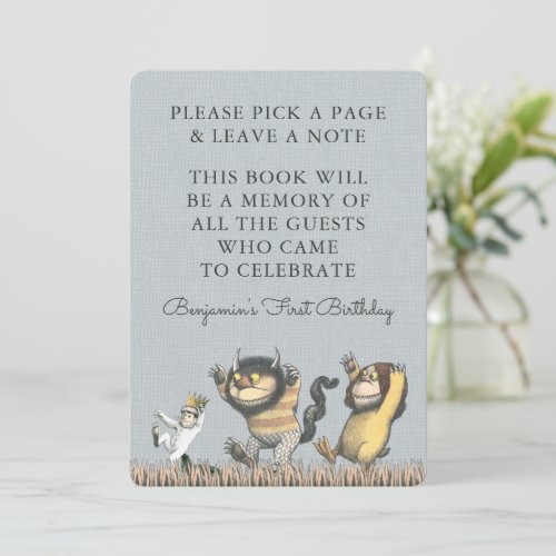Where the Wild Things Are | Book Sign