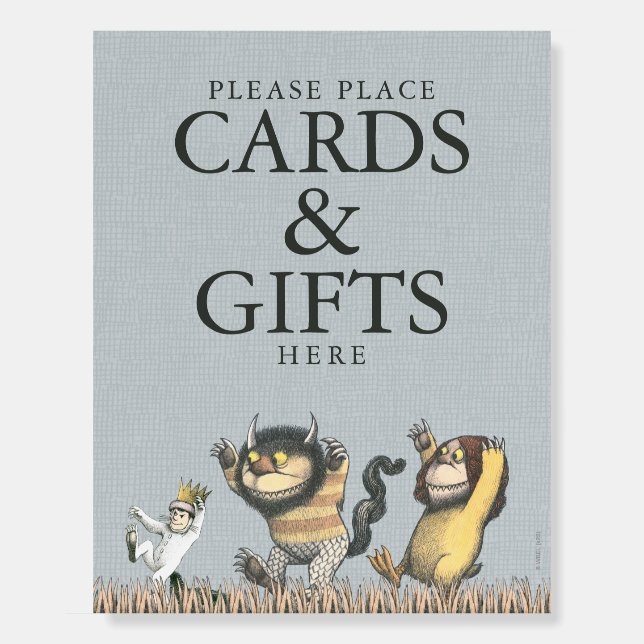 Where the Wild Things Are | Cards & Gifts Foam Board (Front)