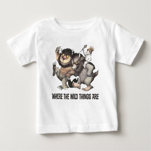 Where the Wild Things Are Characters Baby T_Shirt