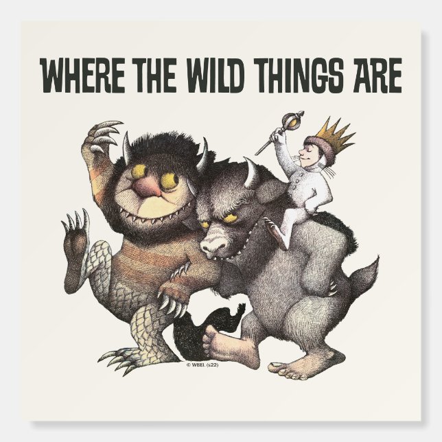 Where the Wild Things Are Characters Foam Board (Front)