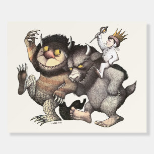 Where the Wild Things Are Characters Foam Board