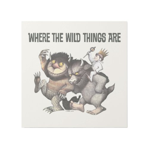 Where the Wild Things Are Characters Gallery Wrap