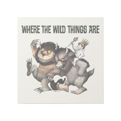 Where the Wild Things Are Characters Gallery Wrap