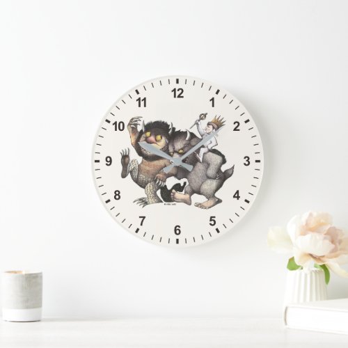Where the Wild Things Are Characters Large Clock